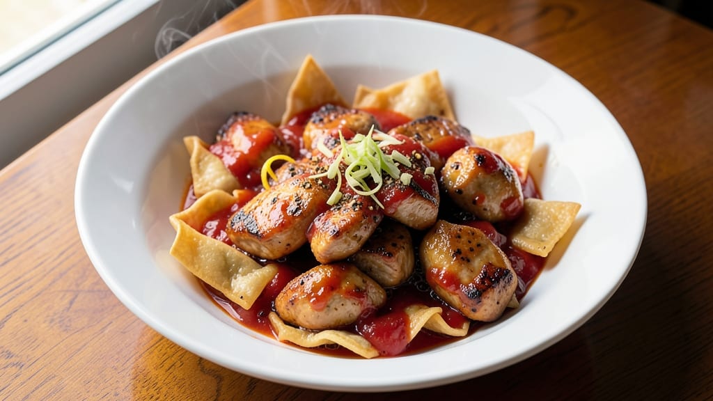 Applebee's Chicken Wonton Stir Fry Recipe: Crispy Wonton Bites With Tangy Sweet Sauce