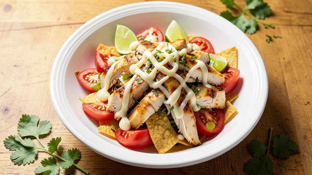 Applebee's Fiesta Lime Chicken Salad Recipe: Crunchy Tortilla Bites and Zesty Lime Vinaigrette