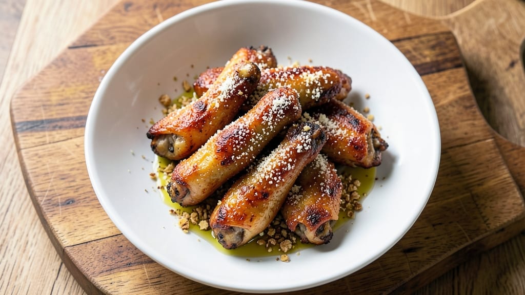 Baked Chicken Wings From Frozen Recipe: Crispy Parmesan Crust Without Deep Frying