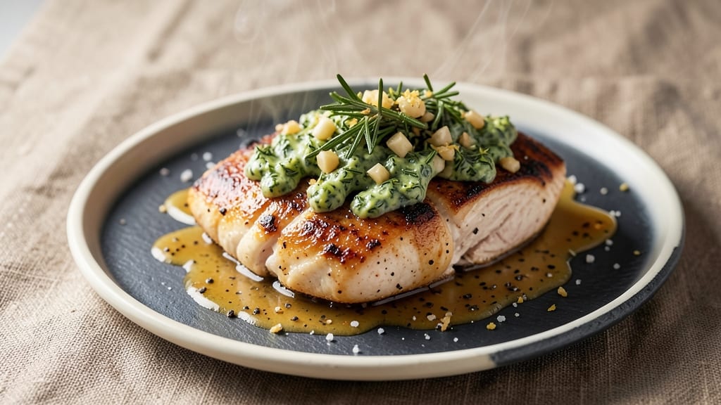 Emeril Lagasse's Baked Chicken Breast Recipe: Herb-Butter Crust With Juicy Center