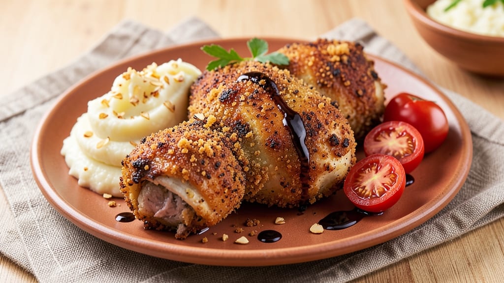 Baked Breaded Chicken Legs Recipe: Double-Baked Crisp for Extra Crunch