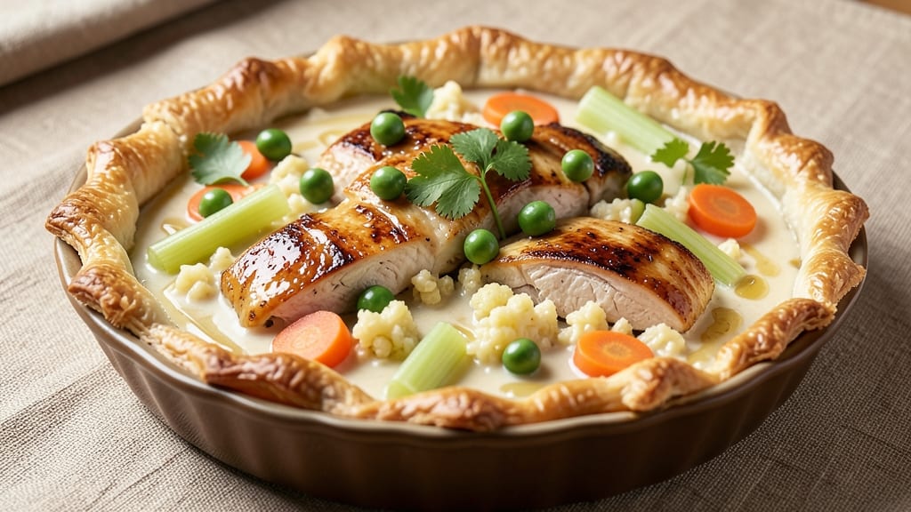 AIP Chicken Pot Pie Recipe: Flaky Crust, Creamy Filling, Autoimmune-Friendly