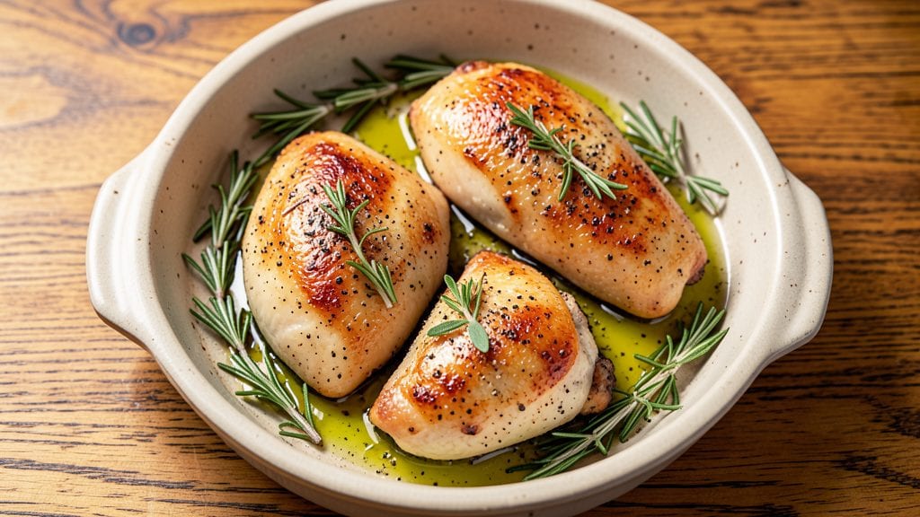 Ina Garten's Baked Chicken Thighs Recipe: Juicy Crispy Skin From Oven Magic