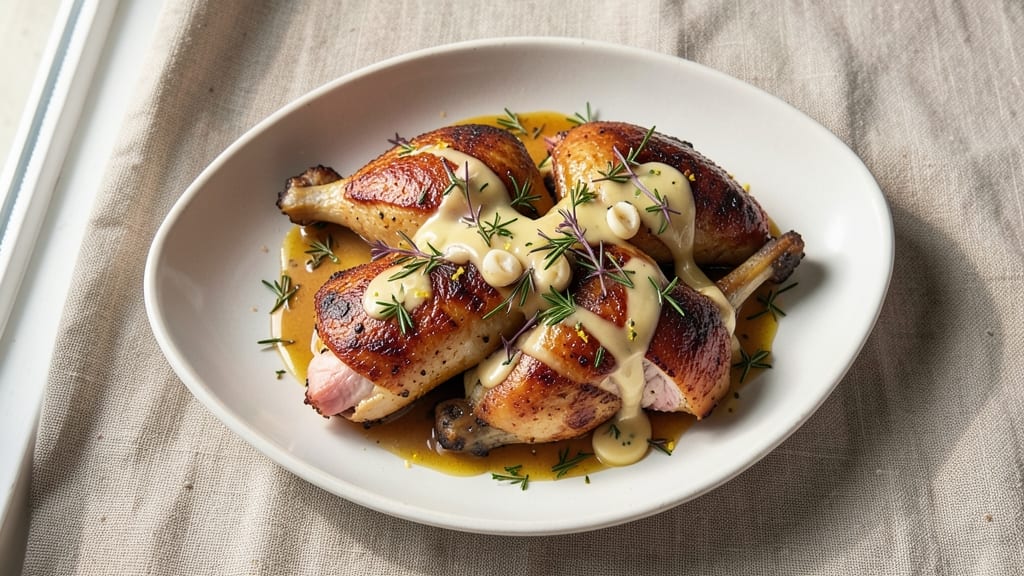 Ina Garten's Chicken Thigh Recipe: Golden Pan-Seared Crispiness With Herb Butter Baste