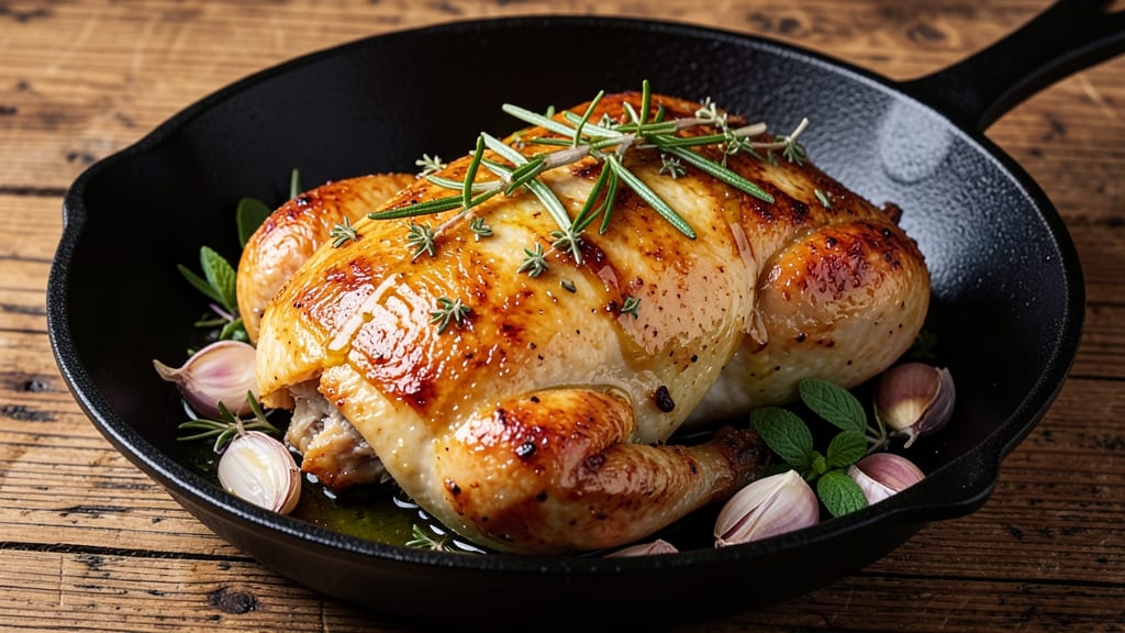 Jamie Oliver's Trevor's Chicken Recipe: Herb-Crusted Roast with Juicy Pan Gravy