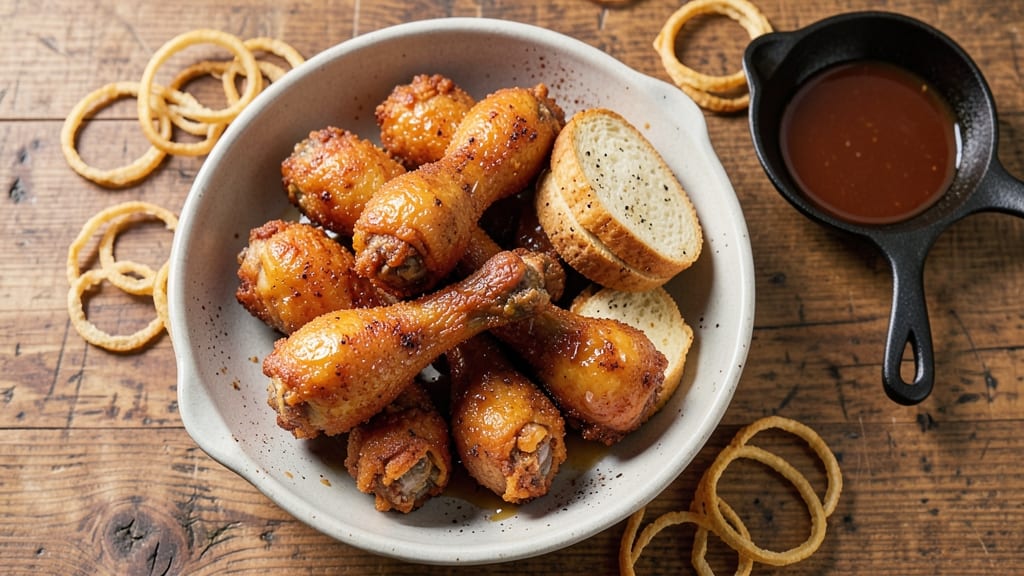 KFC-Style Fried Chicken Drumsticks Recipe: Crunchy Coating That Stays Crispy All Night