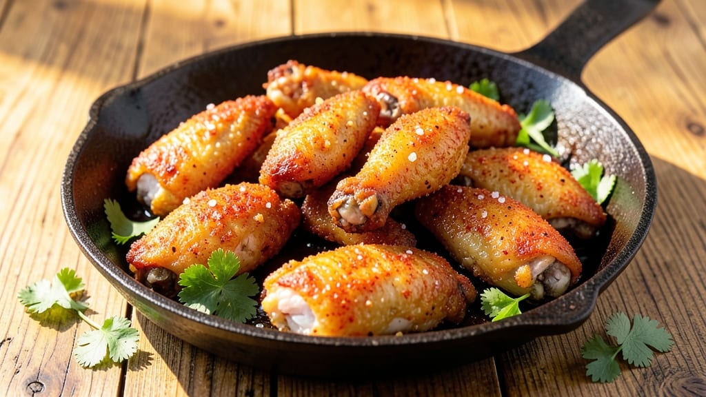 Popeyes-Style Fried Chicken Wings Recipe: Zesty Buffalo Bite-Sized Crunch
