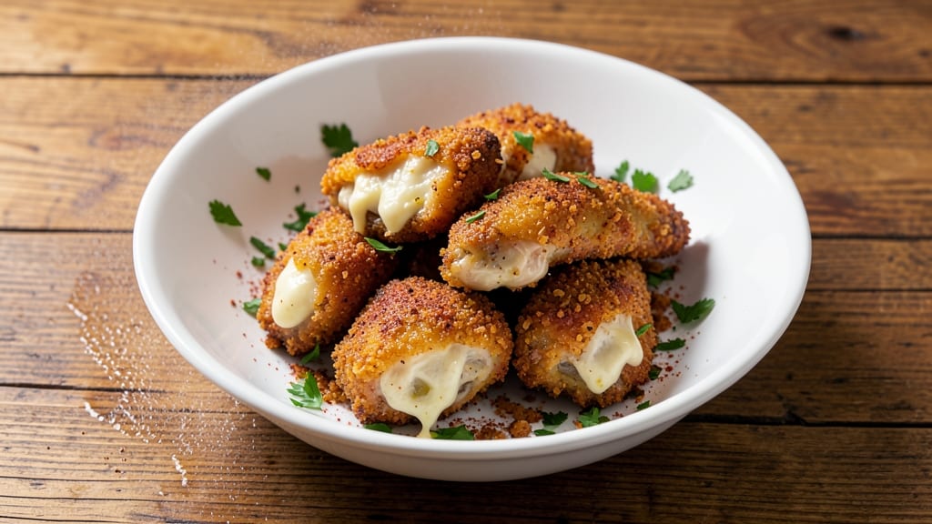 Stuffed Chicken Wings Recipe: Cheesy Pull-Apart Crunch in 20 Minutes
