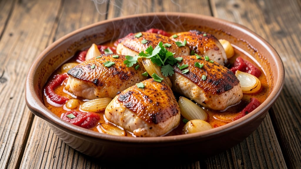 Traditional Chicken Paprikash Recipe: Smoky Paprika and Sour Cream Harmony