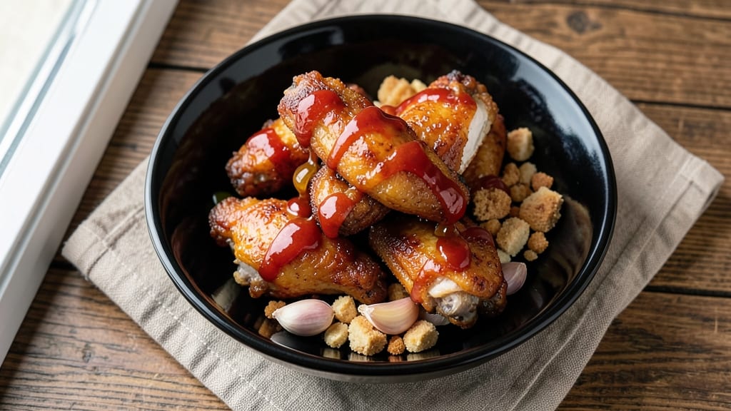 Wingstop-Style Chicken Wings Recipe: Buffalo Zing With Sticky-Sweet Glaze